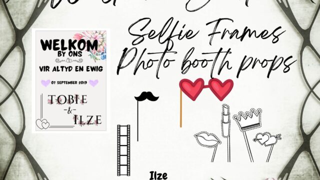 Welkom Borde Selfie Frames