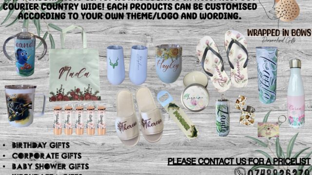 WRAPPED IN BOWS ADVERT 1